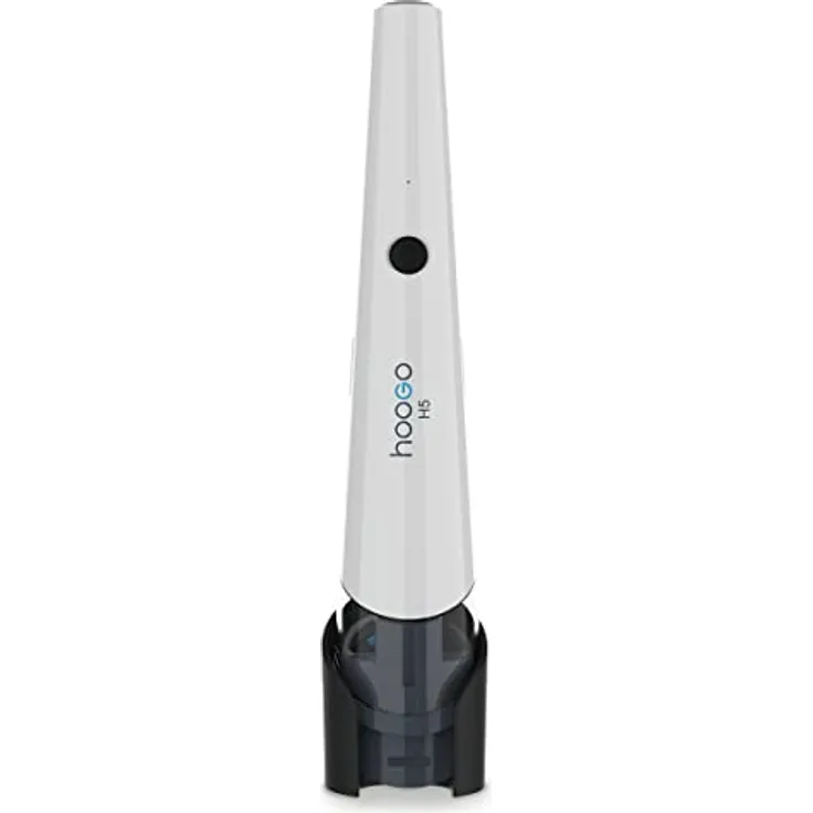 hoogo Akku-Handstaubsauger H5 2in1 | beutellos kabellos | Laufzeit bis zu 30 min. | 120 Watt High-Performance-Digitalmotor | EPA 12 Hygienefilter