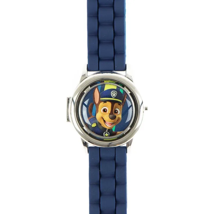 PAW PATROL Quarzuhr Uhr für Kinder Silikonarmband mit praktischem Deckel