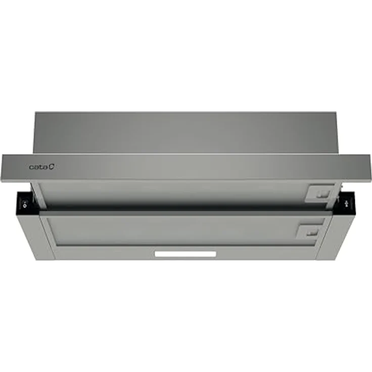 CATA Teleskopische Dunstabzugshaube Modell TFB-5160 X, 2 Leistungsstufen, 300 m³/h, Energieeffizienzklasse C, rostfreier Edelstahl, leiser Betrieb – Bild 1
