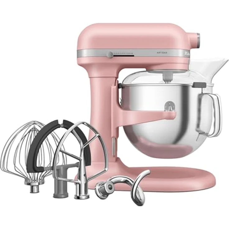 KitchenAid Küchenmaschine 5KSM70SHXEDR, 375 W, 6,6 l Schüssel, leistungsstarkes Design mit Schüsselheber – Bild 5