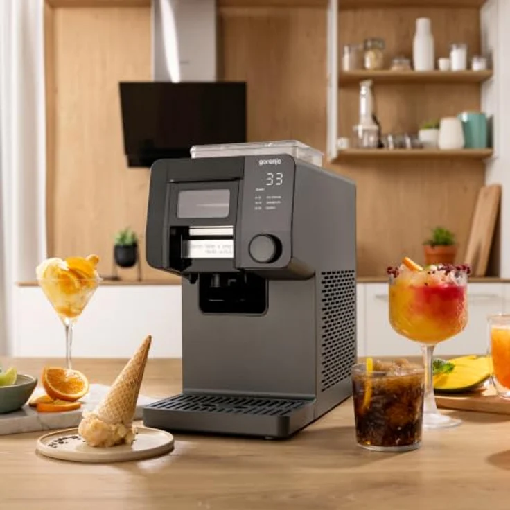 GORENJE Eismaschine GIICM 3in1 für Eiscreme, Shaved Ice und Slushy, robustes Design – Bild 14