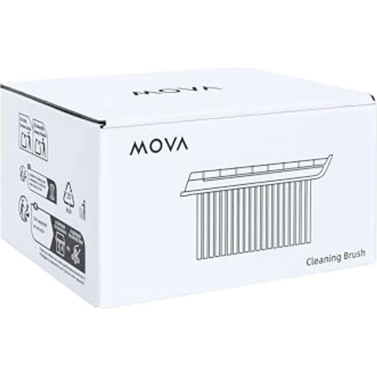 MOVA LiDAR-Sensor-Reinigungsbürste, Staub- und Schmutzentfernung, langlebig, für MOVA-Mähroboter, schwarz – Bild 3