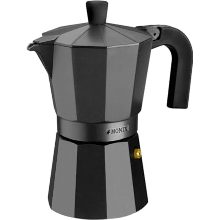Monix Vitro Noir Espressokocher aus Aluminium 9 tazas – Bild 2