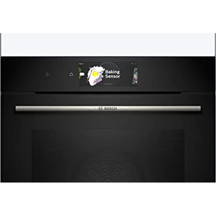 Bosch HBG7784B1 Serie 8 Smarter Einbau-Backofen, 60 x 60 cm, Digitaler Bedienring, TFT-Touchdisplay Pro, Heißluft sanft, Crisp Funktion, Backofenassistent mit Sprachsteuerung – Bild 2