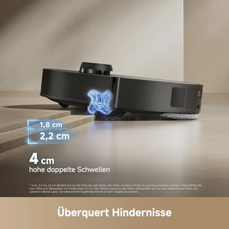 Dreame L50s Pro Ultra Saugroboter mit Wischfunktion, 30.000 Pa, 100 Tage Auto-Entleerung, Heißwasser-Mopp-Selbstreinigung – Bild 7