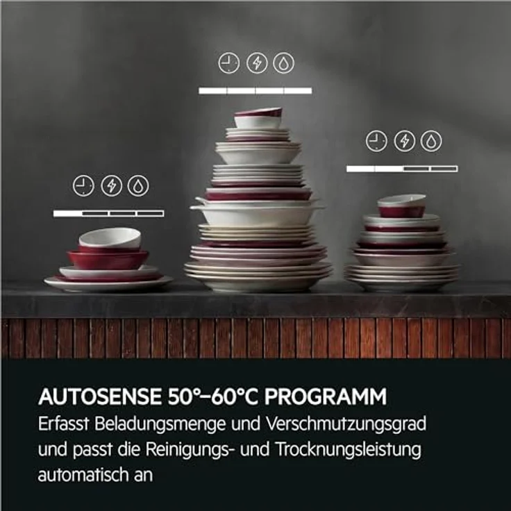 AEG GI620C2SC 6000 Geschirrspüler, vollintegrierbar, 44 dB (A), C, mit SatelliteClean® Sprüharm und AirDry Trockentechnologie – Bild 13