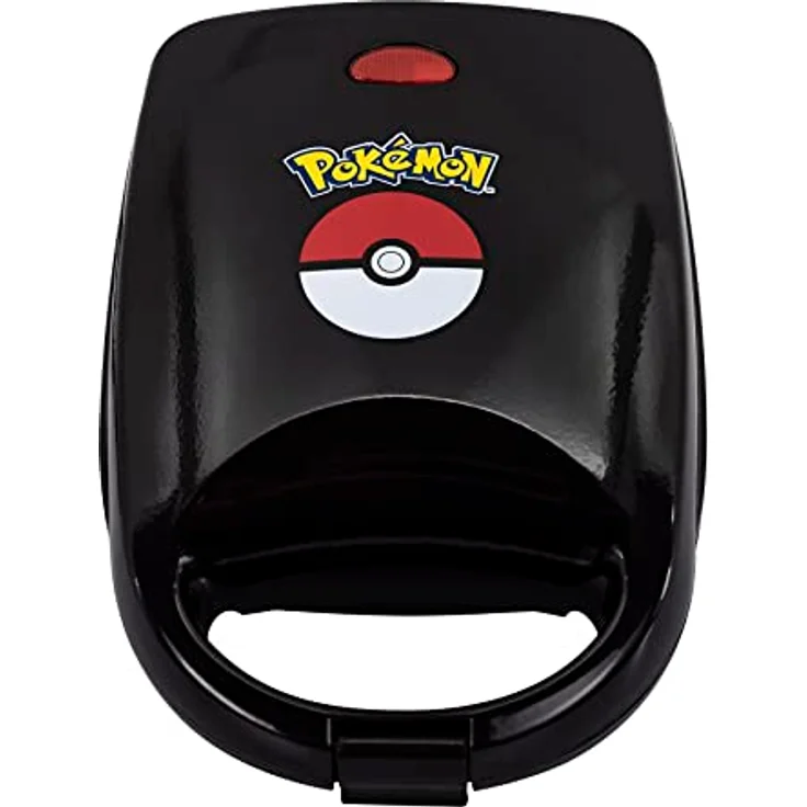 Uncanny Brands Pokémon Sandwich Maker, Toast- & Sandwich-Grill mit Antihaft-Beschichtung und Pokémon-Design – Bild 1