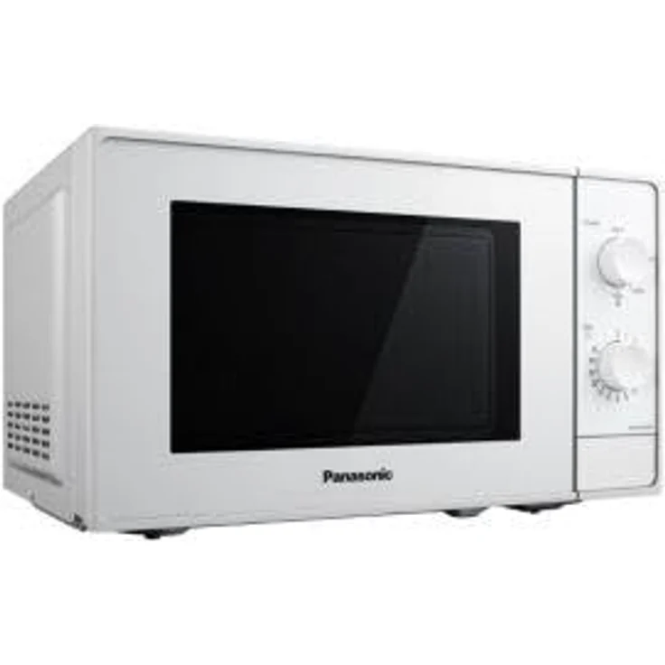 Panasonic NN-E20JWMEPG Mikrowelle, Standgerät, 800 Watt, 20 Liter Garraum, Durchmesser der Teller: 25 cm, weiß – Bild 5