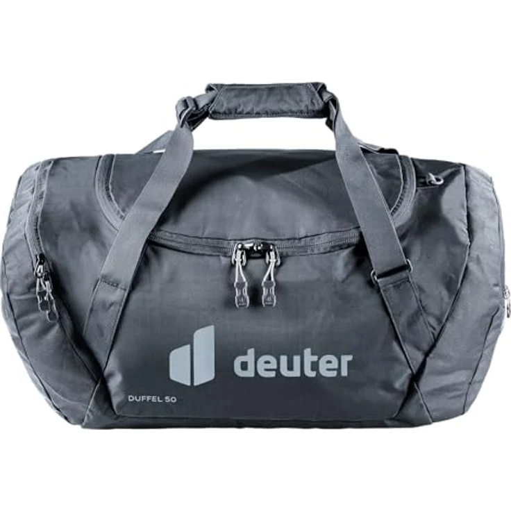 Deuter Duffel 50 Weekender Reisetasche, 60 cm, schwarz, 100% Polyester – Bild 2