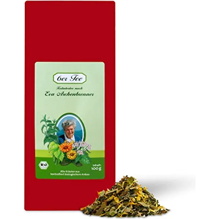 Salus 6ER TEE EVA Aschenbrenner Bio 100 g Tee, patentierte Originalrezeptur