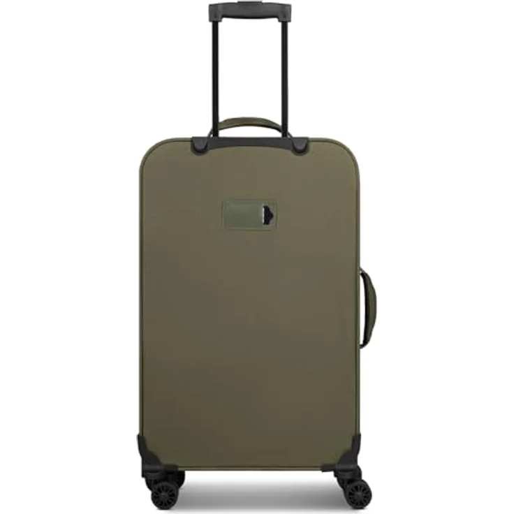 Check in Sevilla 2.0 Koffer, mittelgroßer Trolley aus strapazierfähigem Polyester, 41 x 26 x 65 cm, 62 Liter, Teleskopgriff & Doppelrollen, für Damen und Herren – Bild 2