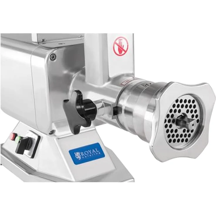 Royal Catering Fleischwolf RCFW 220EXPERT, Edelstahl, 1100 W, 330 kg/h – Bild 6