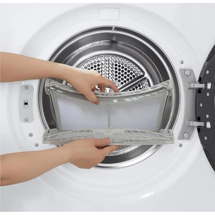 LG RT10X72W Wärmepumpentrockner 10kg mit AI Dry, ThinQ App, ActiveSteam und Allergy Care, Blue White – Bild 17
