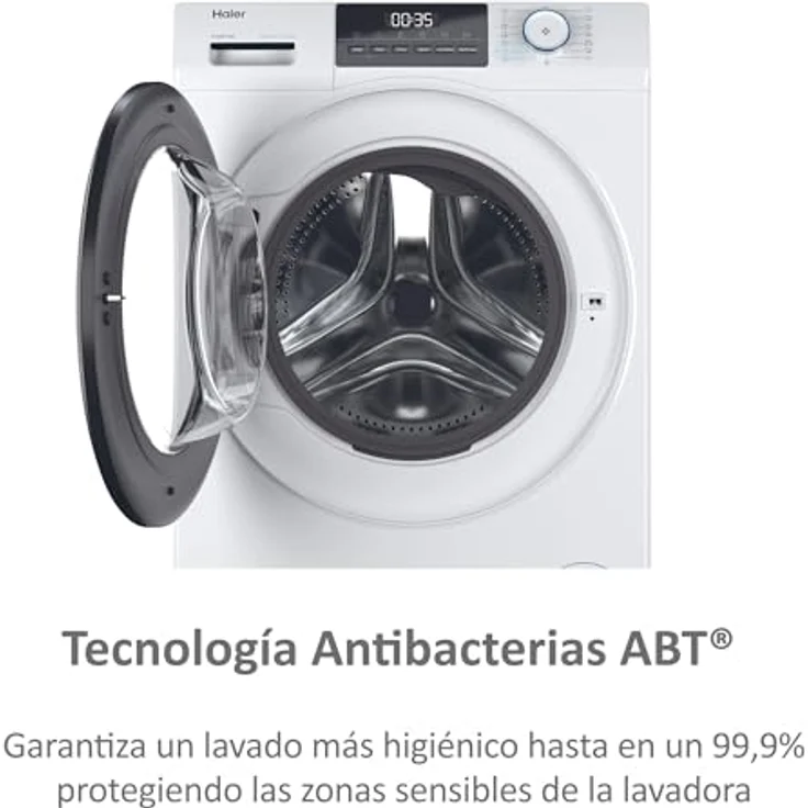 Haier HW100-BP14929A-S Frontlader Waschmaschine, 10 kg, 1400 U/min, Energieeffizienzklasse A, Weiß – Bild 6