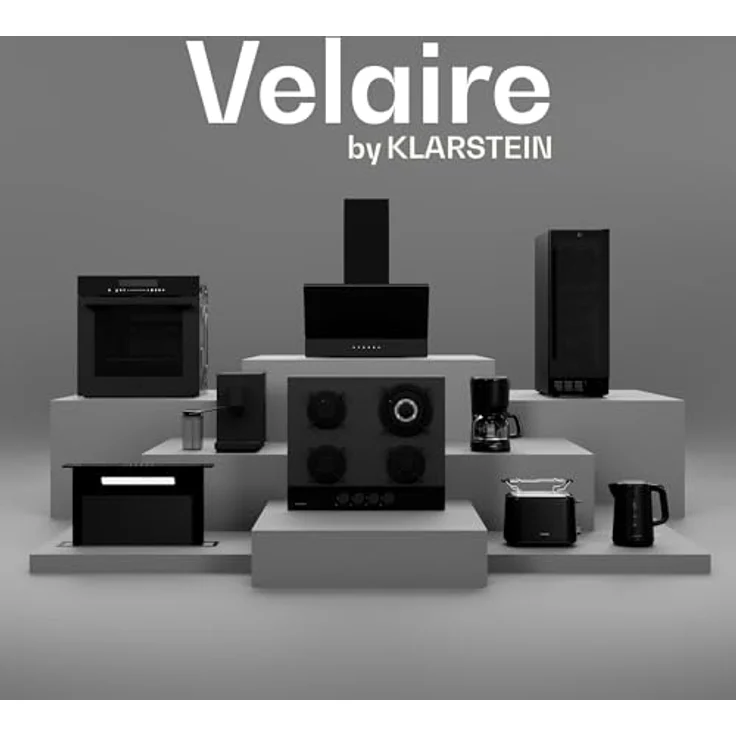 Klarstein Velaire Küchenmaschine mit Kochfunktion, 1200 W, 2 l Behälter, Mixer und vielseitigem Zubehör – Bild 9