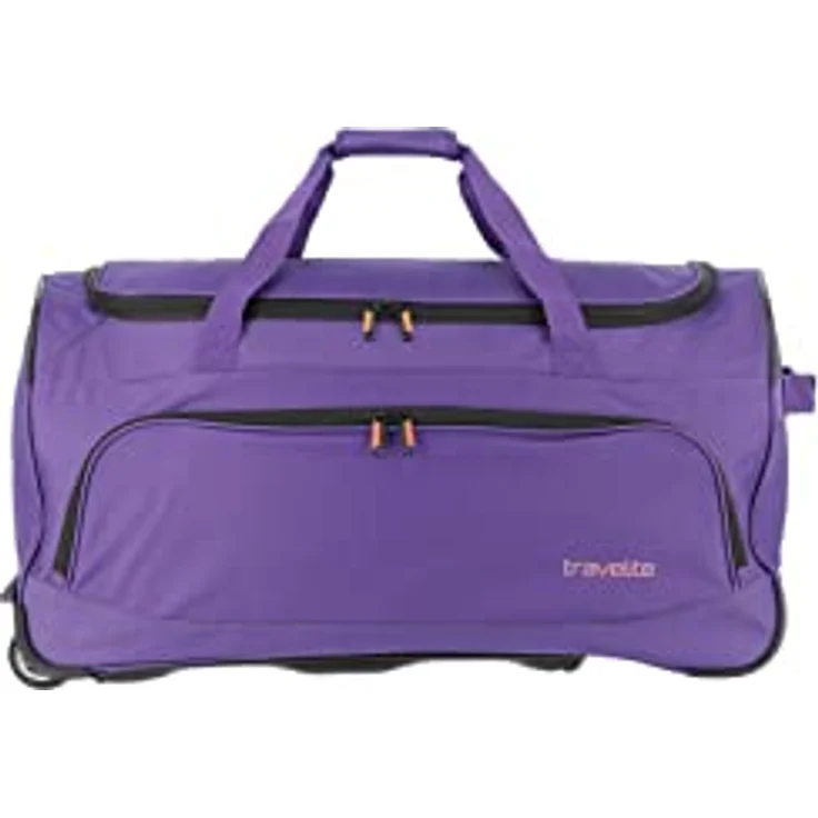 travelite 2-Rad Trolley Reisetasche Größe L, Gepäck Serie BASICS FRESH: Weichgepäck Reisetasche mit Rollen im sportlichen Design, 71 cm, 89 Liter – Bild 2