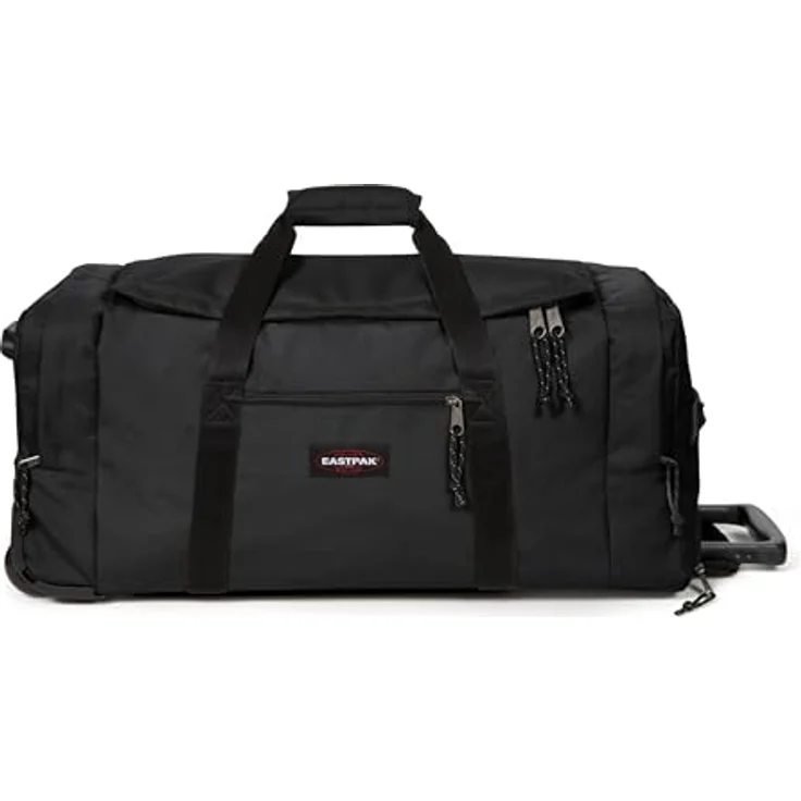 Eastpak Leatherface M+ Trolley Reisetasche, Schwarz, wasserfest, vegan, (69 l, M) – Bild 1