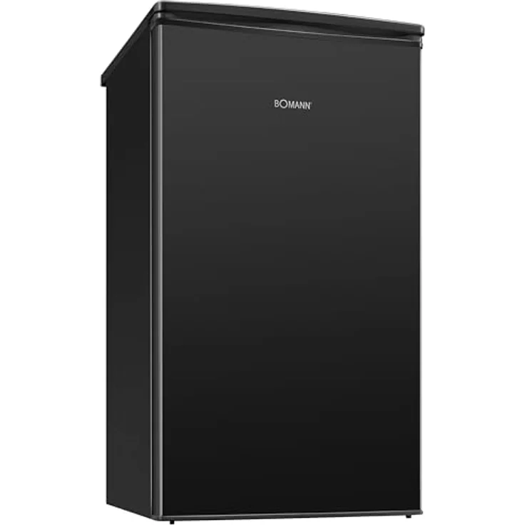 Bomann Gefrierschrank GS 7256, 4 Sterne mit 60L Fassungsvermögen, 3 Fächer, leise, wechselbarer Türanschlag, schwarz – Bild 8