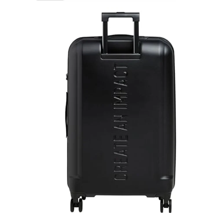 GOT BAG RE:SHELL CHECKED, Hartschalen-Trolley aus 100% recyceltem Ocean Impact Plastic, Schwarz, 77x46x28 cm עם TSA-Zahlenschloss und 15-Zoll-Laptopfach – Bild 3