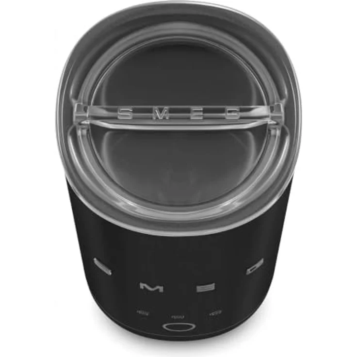 Smeg Milchaufschäumer MFF02BLMEU, elektrischer Milchaufschäumer schwarz-matt mit 3 Programmen für heiße Milch und Milchschaum – Bild 3