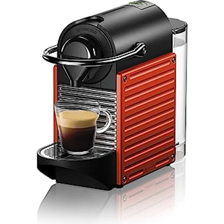 Krups XN3045 Nespresso Pixie Kaffeekapselmaschine (1260 Watt, Wassertankkapazität: 0,7l, Pumpendruck: 19 Bar) rot – Bild 11