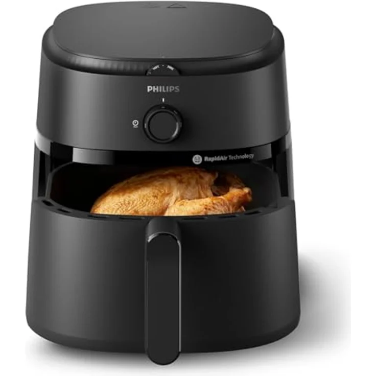 Philips 1000 Serie Airfryer NA130/00, Heißluft-Fritteuse mit 6,2 l Fassungsvermögen und Rapid Air Heißlufttechnologie – Bild 7