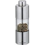 Zassenhaus KP0000030396 Mainz Pfeffermühle, 18/8 Edelstahl, Durchsichtig