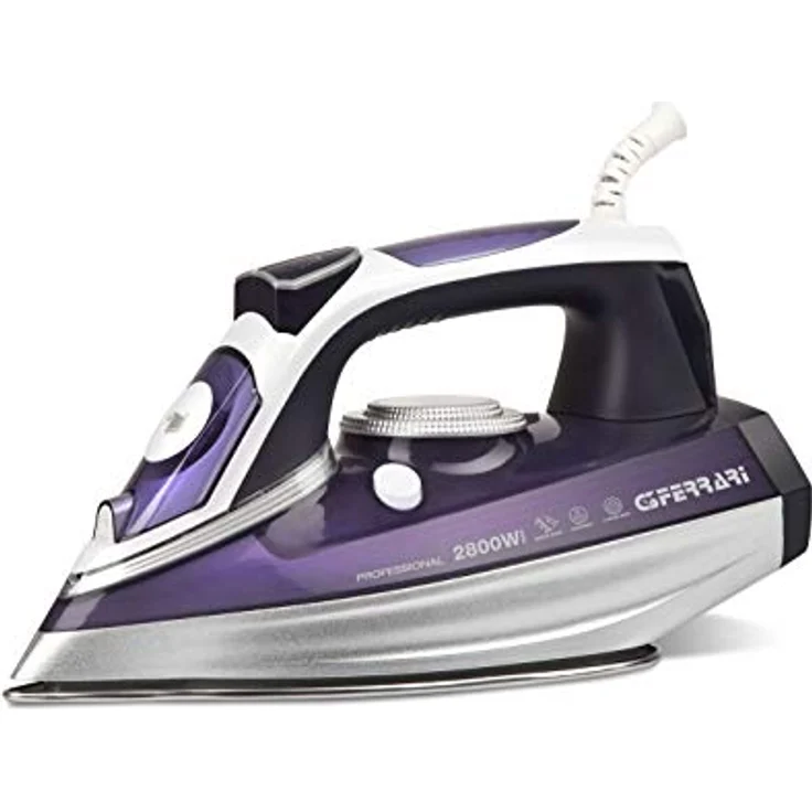 G3 Ferrari G40012 Visir Dampfbügeleisen, 2500 W, 300-ml-Kapazität, Edelstahlsohle, Dampfstoß 140 g/min. – Bild 1
