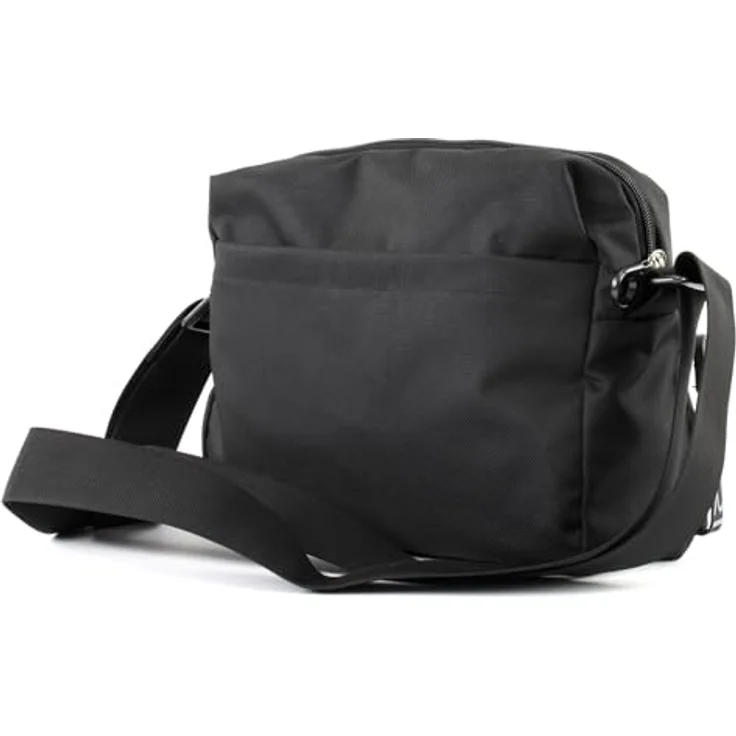 Mandarina Duck MD20 Umhängetasche, 28 cm, schwarzes Mitrix-Material, verstellbarer Trageriemen, praktische Fächer für optimale Organisation – Bild 5