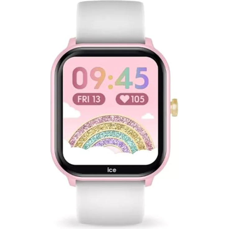 ICE-WATCH Smart Watch 024297, Kinder Smartwatch mit AMOLED-Display, Bluetooth und Herzfrequenzmesser, rosa – Bild 2
