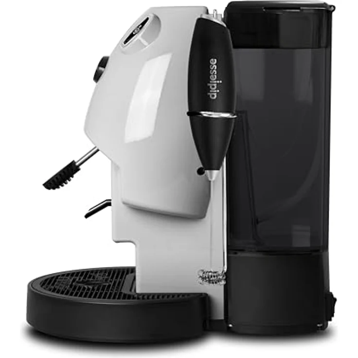 Didiesse Baby Frog Coffee & Tea Kaffeepadmaschine, kompakt mit Heißwasserfunktion, weiß – Bild 3