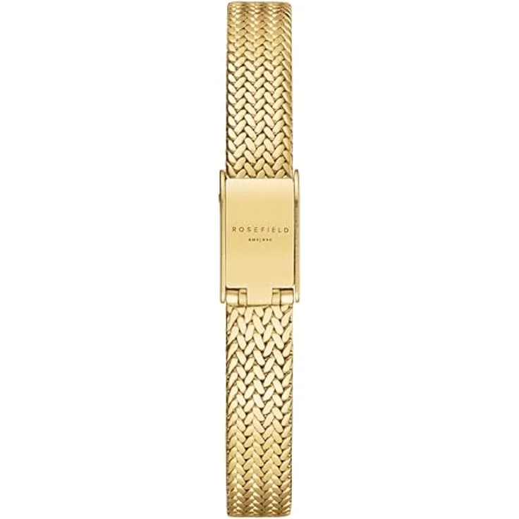 Rosefield Mini Oval Gold, Damen-Armbanduhr, wasserdicht bis 3 ATM, elegantes Design – Bild 4
