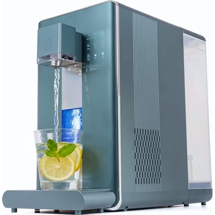 G21 Osmo Pro Wasserfilteranlage mit Umkehrosmose, Wasserstoffgenerator und 30 l/h Fördermenge, 6 l Tank, Heiß- und Kaltwasserfunktion, TDS-Anzeige, weiß – Bild 1