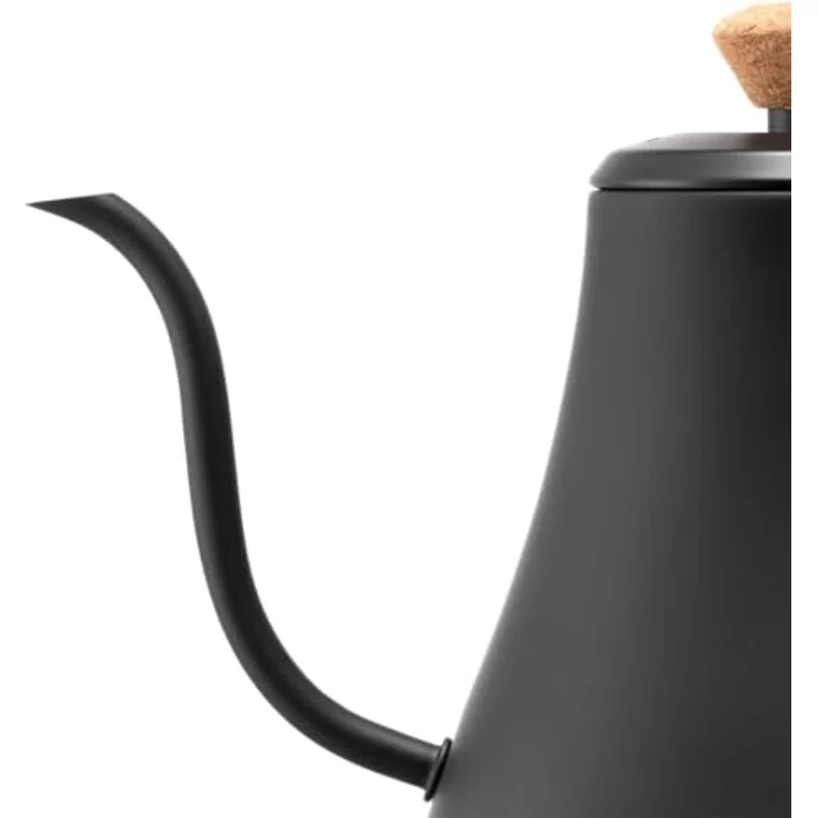 Bodum 11883-259EURO MELIOR Gooseneck Wasserkocher, 0.8 l, 1000 W, Edelstahl, Schwarz matt – Bild 4