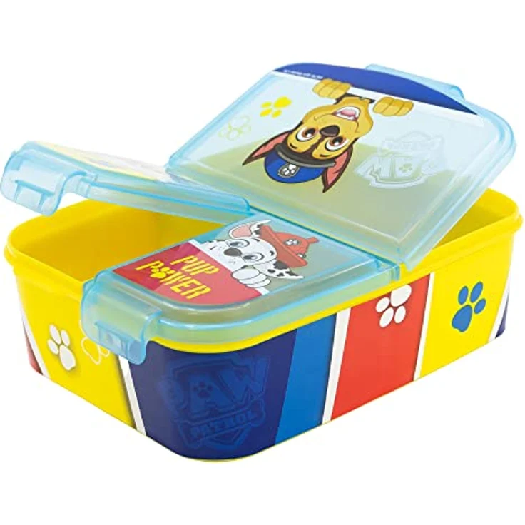 Stor BROTDOSE MIT MEHREREN FÄCHERN | PAW PATROL PUP POWER – Bild 3