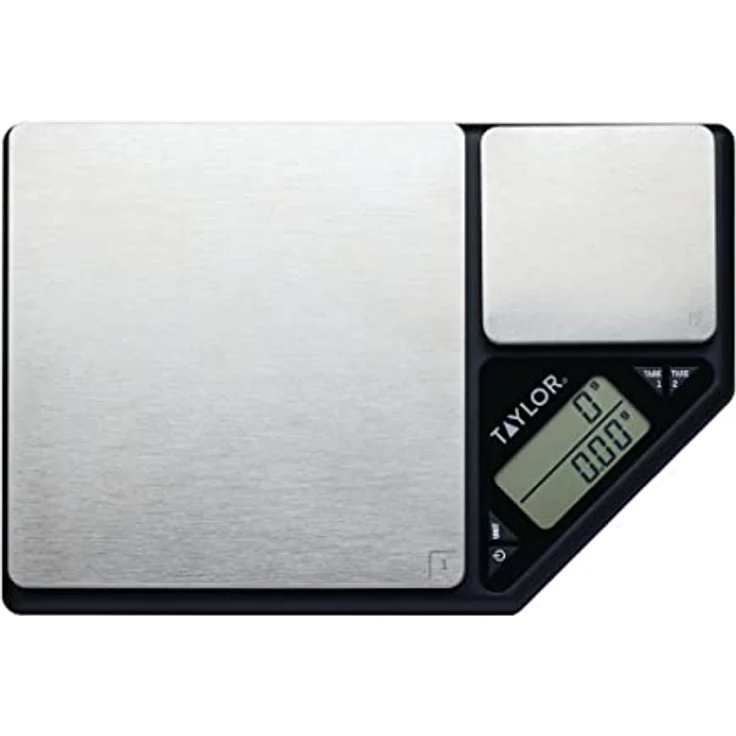 Taylor TYPSCALE5DP Pro Digital Food Scales with Dual Platform Design in Gift Box, Plastic – Bild 1