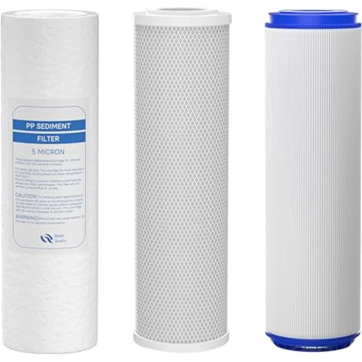 Naturewater NW-UDF5 5 stufiger Wasserfilter, Ultrafilter Anlage, Trinkwasserfilter mit Sedimentfilter und Aktivkohle, 2000 l/Tag – Bild 6