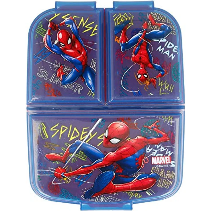 Stor Marvel Spiderman - Brotbox mit 3 Fächern – Bild 2