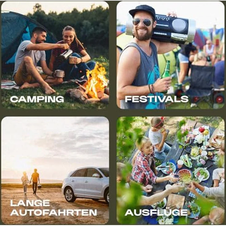 MAENTUM IceCube X, Elektrische Kühlbox mit Kompressor, 12V/230V, USB & App-Steuerung, leise <45 dB, bis -20 Grad, 40 Liter für Auto, Camping & Festivals – Bild 4