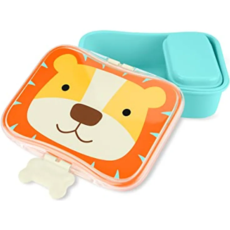Skip Hop Zoo Lunch Set Löwe mit Lunchbox und verschließbarem Snackbehälter