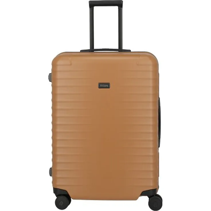 Titan Overseas 4 Rollen Trolley M, 69 cm, 100% Polycarbonat, orange