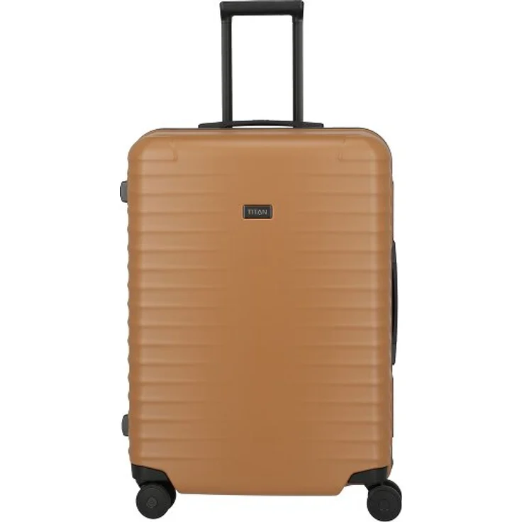 Titan Overseas 4 Rollen Trolley M, 69 cm, 100% Polycarbonat, orange