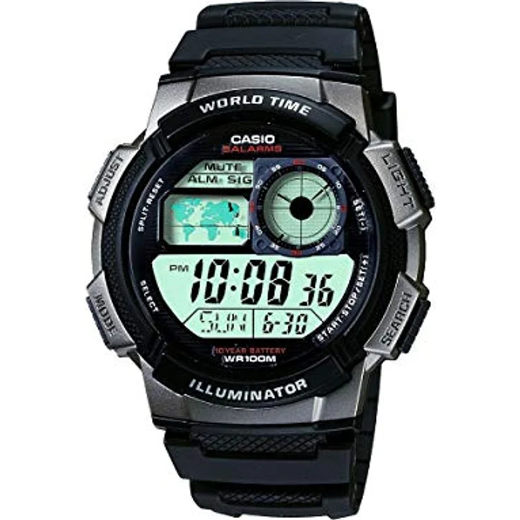 CASIO AE 1000W 1BVEF Collection 44mm 10ATM – Bild 2