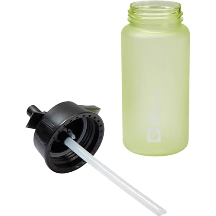 Jack Wolfskin SAIMA STRAW 0.5L, auslaufsichere Trinkflasche mit griffiger Hülle – Bild 2