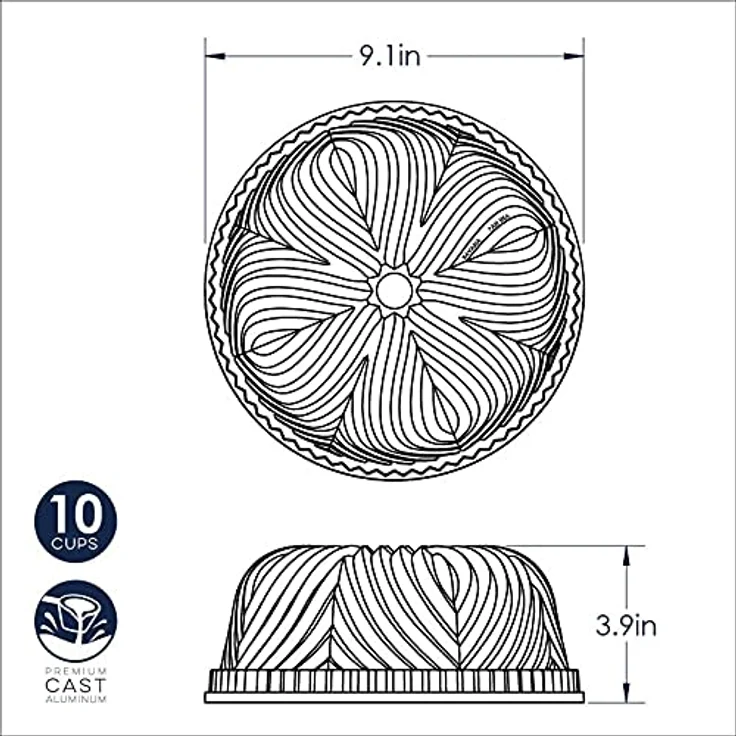 Nordic Ware 53624 Backform Bavaria – Bild 7