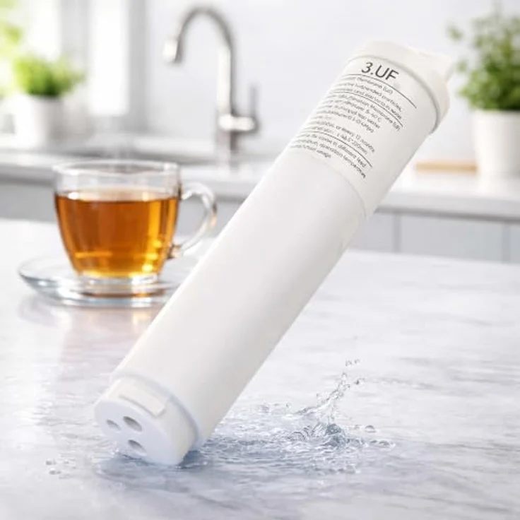 Naturewater UF-UF01 Ultrafilter, 0,01 µm, 2 l/min, für Wasseraufbereitung und Osmoseanlagen, Trinkwasserfilter, einfache Installation – Bild 4