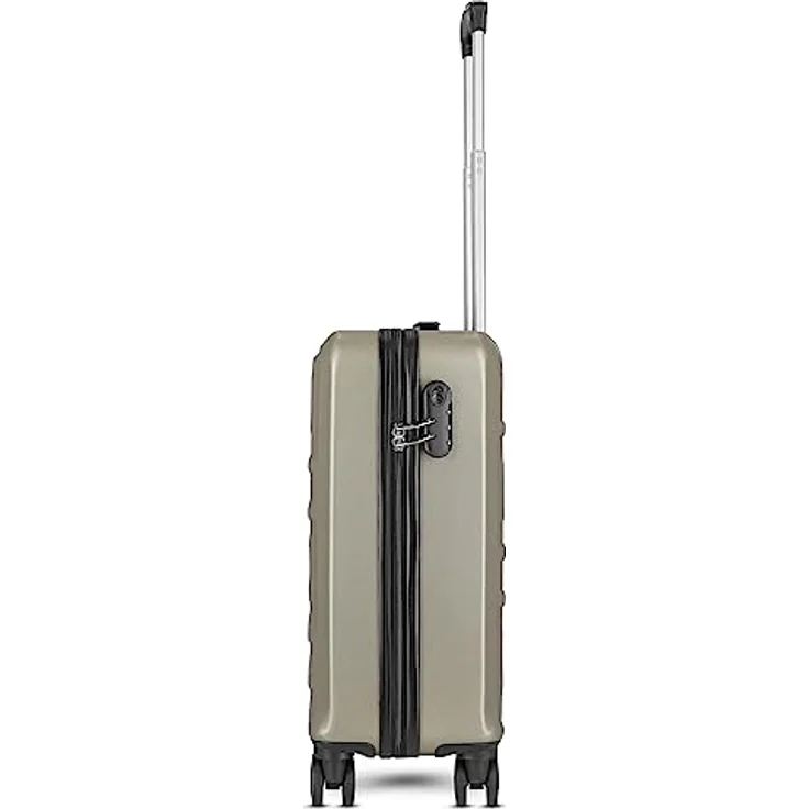 Worldpack New York 2.0 Handgepäck Koffer | Hartschalen Kabinentrolley mit 4-Rollen-System, arretierbarer Tragegriff und Zahlenschloss | 38 cm x 22 cm x 55 cm - 2,6kg – Bild 3
