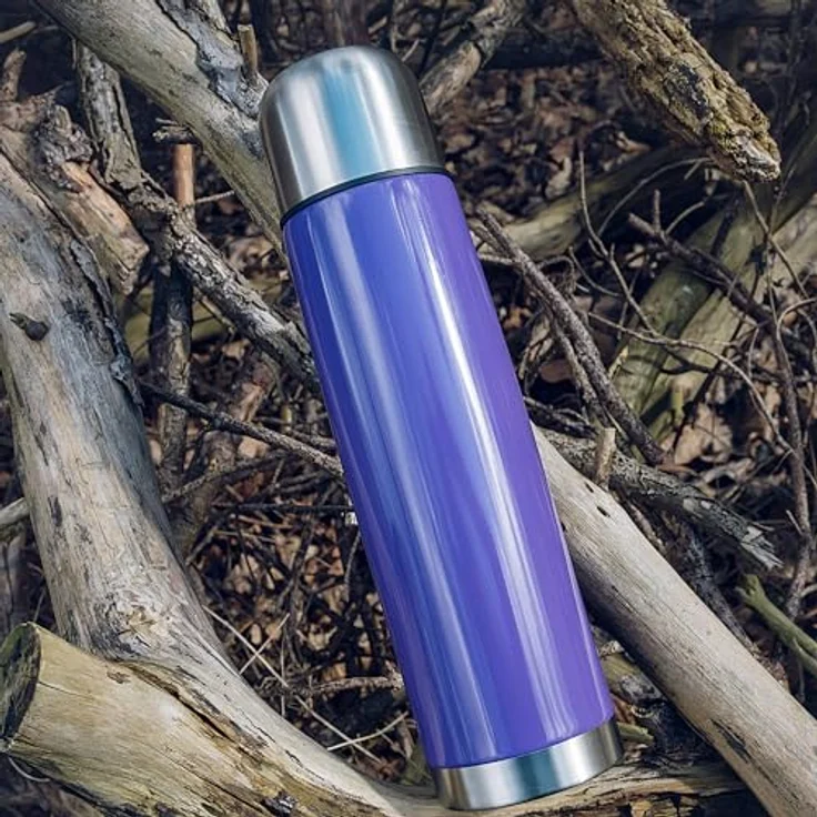 Gräwe Isolierflasche mit Messer THERMOHOME, 1 l, lila – Bild 6