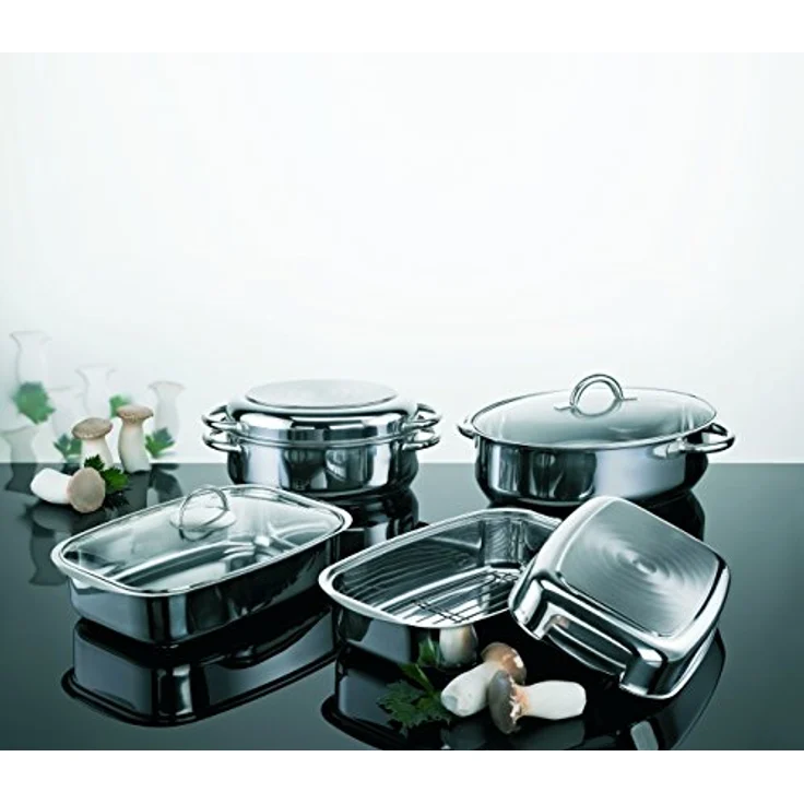 Schulte-Ufer 6768-30 Sicht-Bräter, 30 cm, 5,00 l Induktion – Bild 2