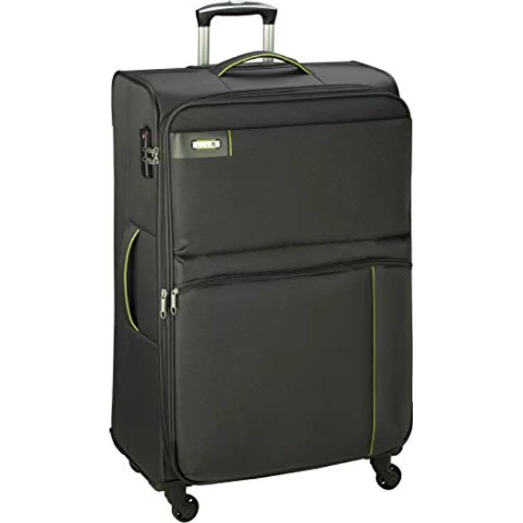 D&N Travel Line 6704 Koffer, 75 cm, 95L, Grau – Bild 1